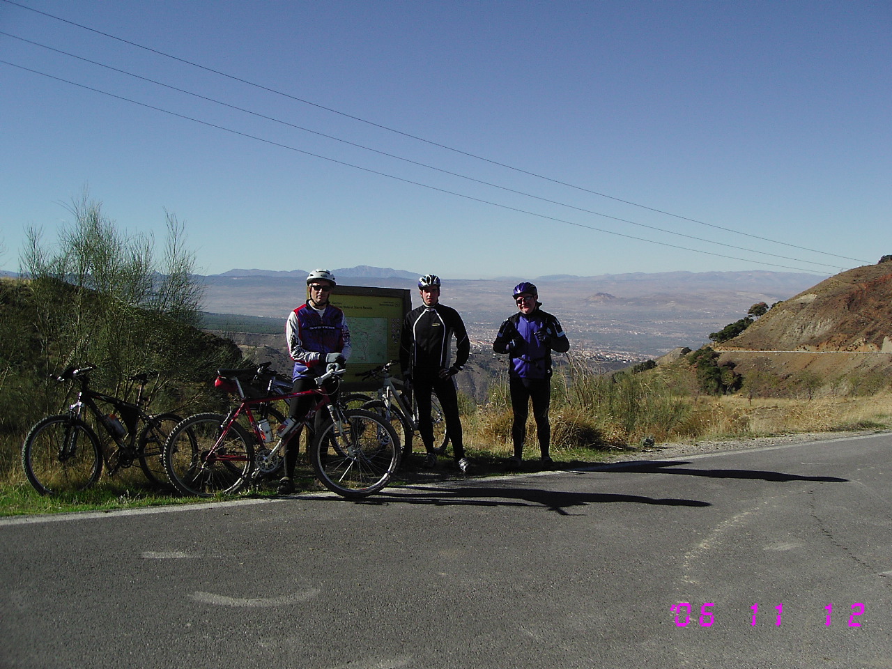 Llegamos al camino de los neveros