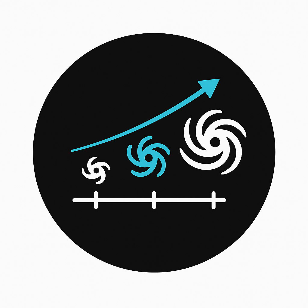 Pictograma evolución galaxias